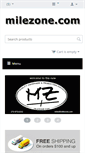 Mobile Screenshot of milezone.com