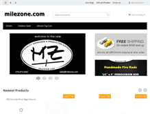 Tablet Screenshot of milezone.com